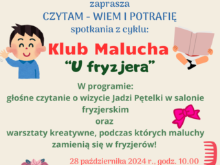 Klub Malucha 28.10.2024