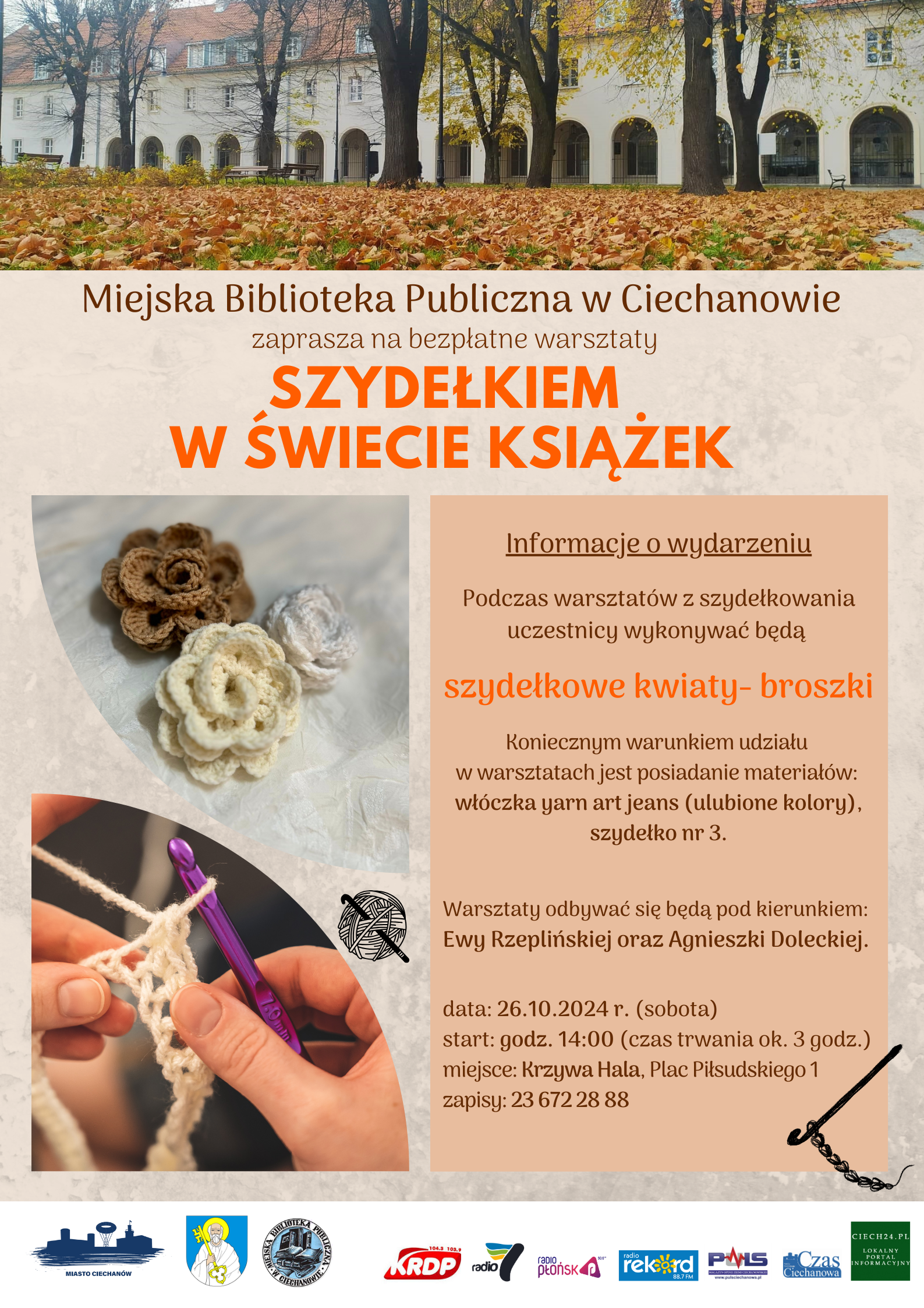 Warsztat szydełko 26.10.2024