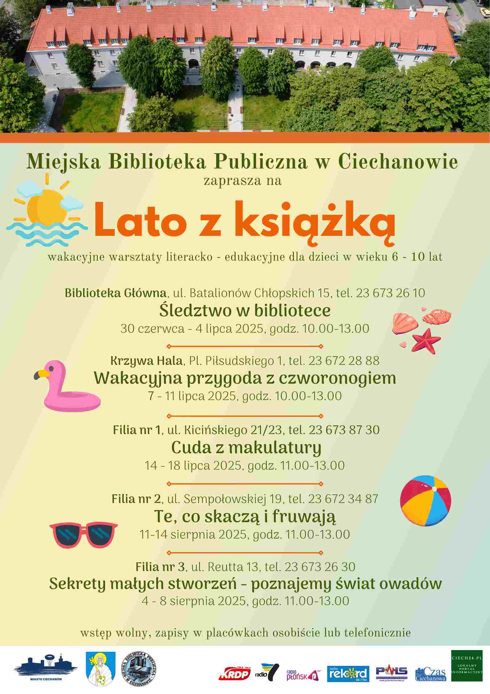 Lato z ksiazka wakacje 2025 p