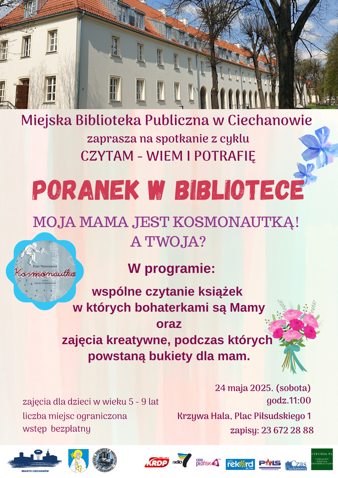 Miejska Biblioteka Publiczna w Ciechanowie zaprasza na ferie w bibliotece (2) Miejska Biblioteka Publiczna w Ciechanowie zaprasza na ferie w bibliotece (2)