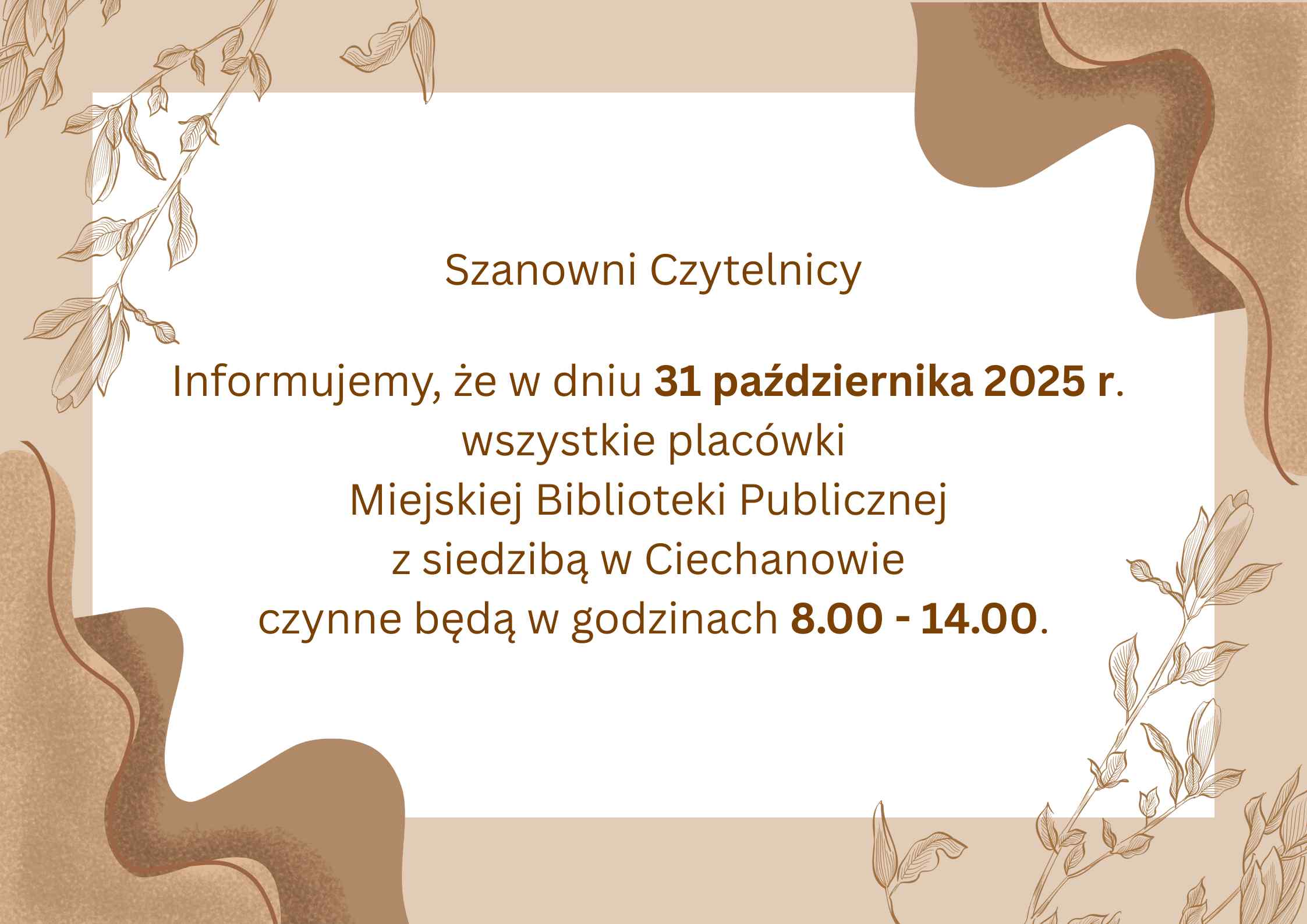 czas pracy 31.10.2025